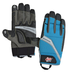Cuda Wire Wrapping Gloves showing Kevlar palms for cut resistance