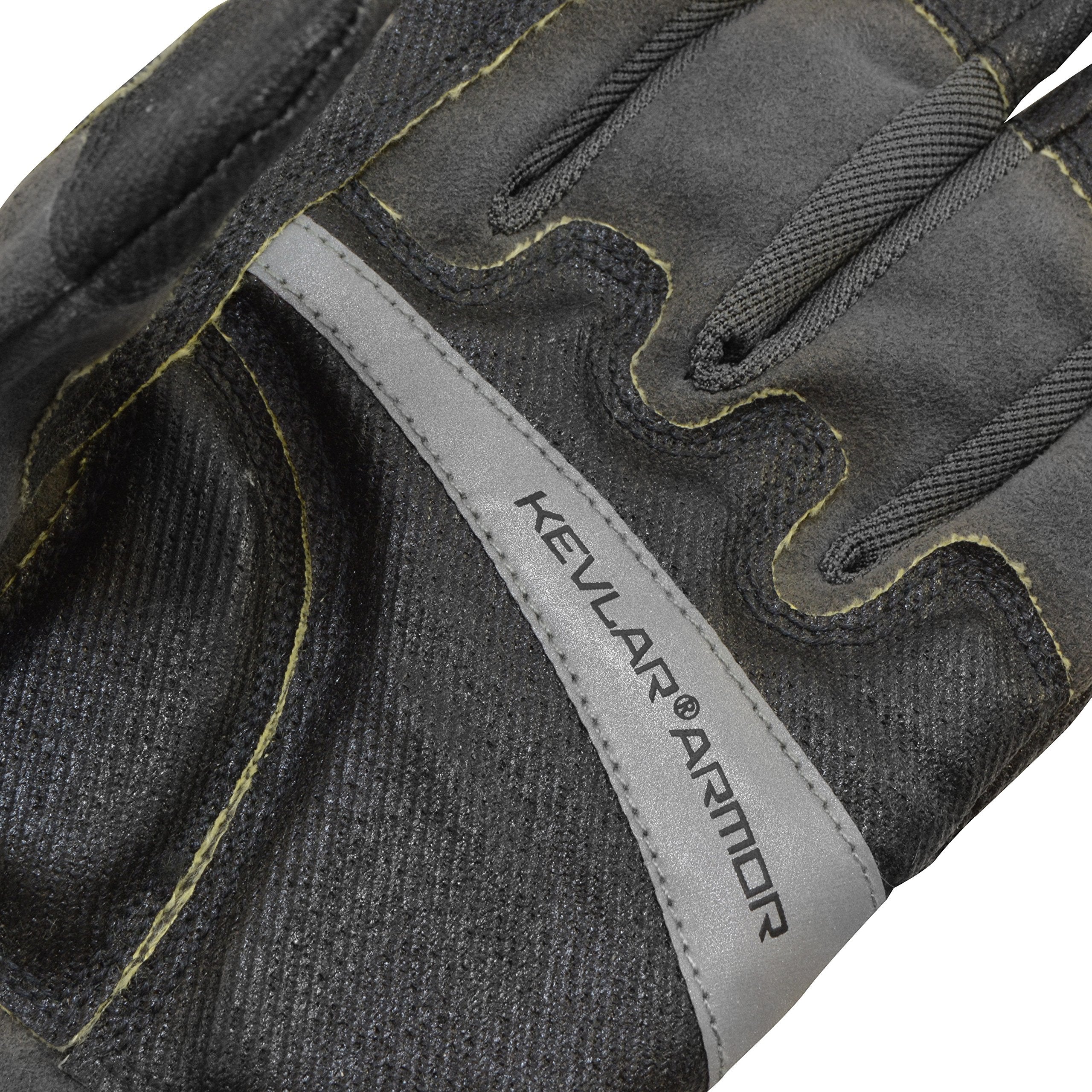 Cuda Wire Wrapping Gloves featuring a reflective strip for visibility