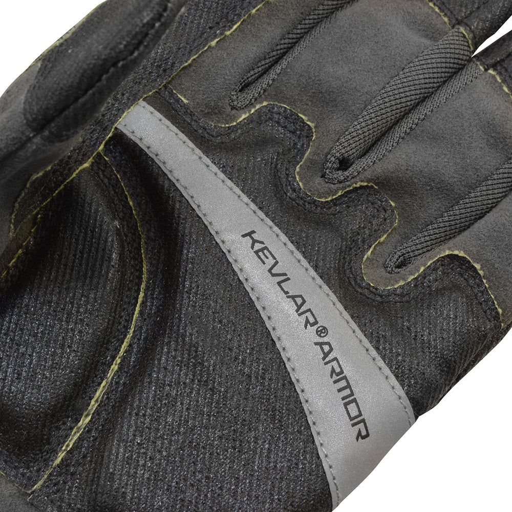 Cuda Wire Wrapping Gloves featuring a reflective strip for visibility