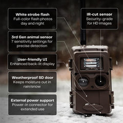 Cuddeback CuddeLink L Strobe trigger-action demonstrates fast activation.