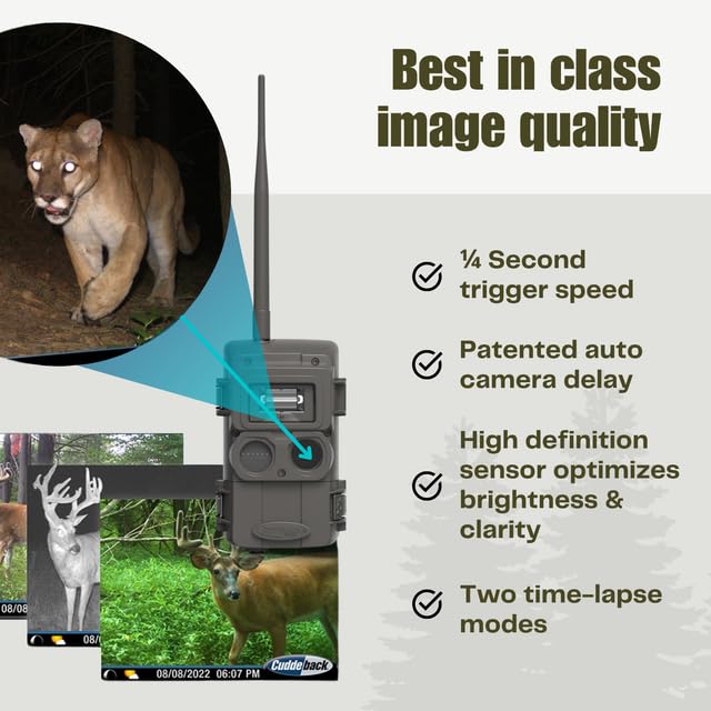 Cuddeback CuddeLink L Strobe wildlife capture for field use.