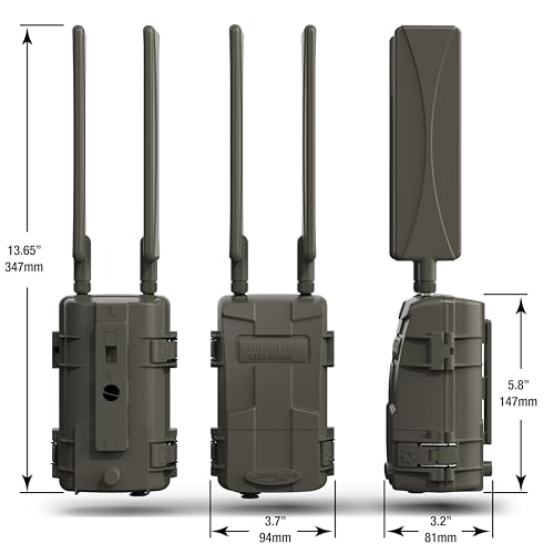 CuddeLink daisy-chain range showing extended coverage to two miles.