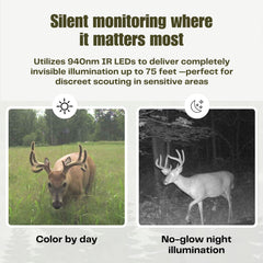 Cuddeback CuddeLink network supports up to 24 cameras for broad coverage.