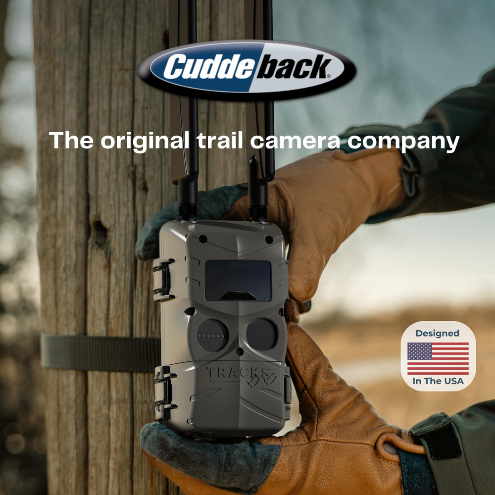 Cuddeback Tracks delay options from 5 seconds to 5 minutes.