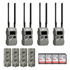 Cuddeback Tracks IR Camera front view, compact field surveillance ready.