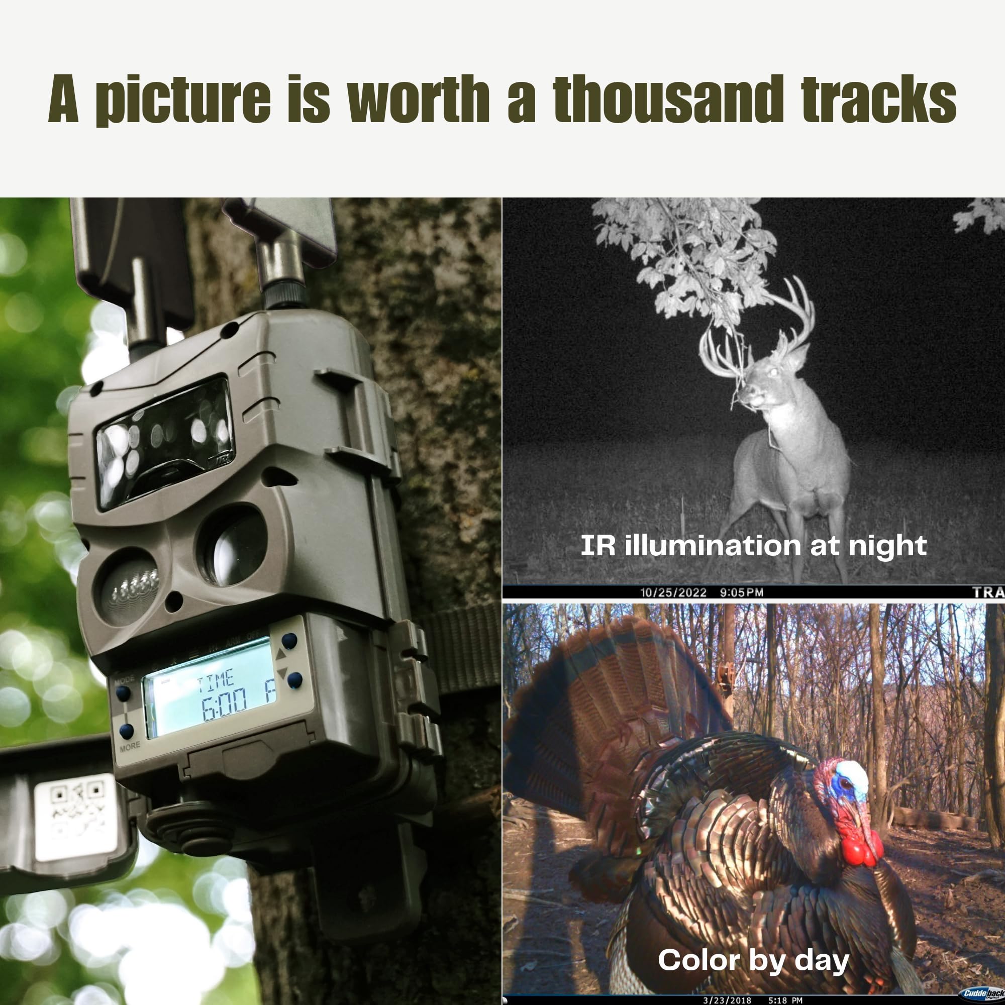 Cuddeback Tracks power bank, extended field monitoring power supply.
