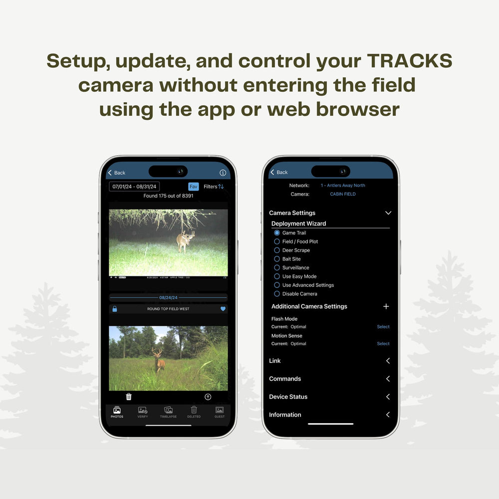 Cuddeback Tracks notification reach supports up to 10 users.