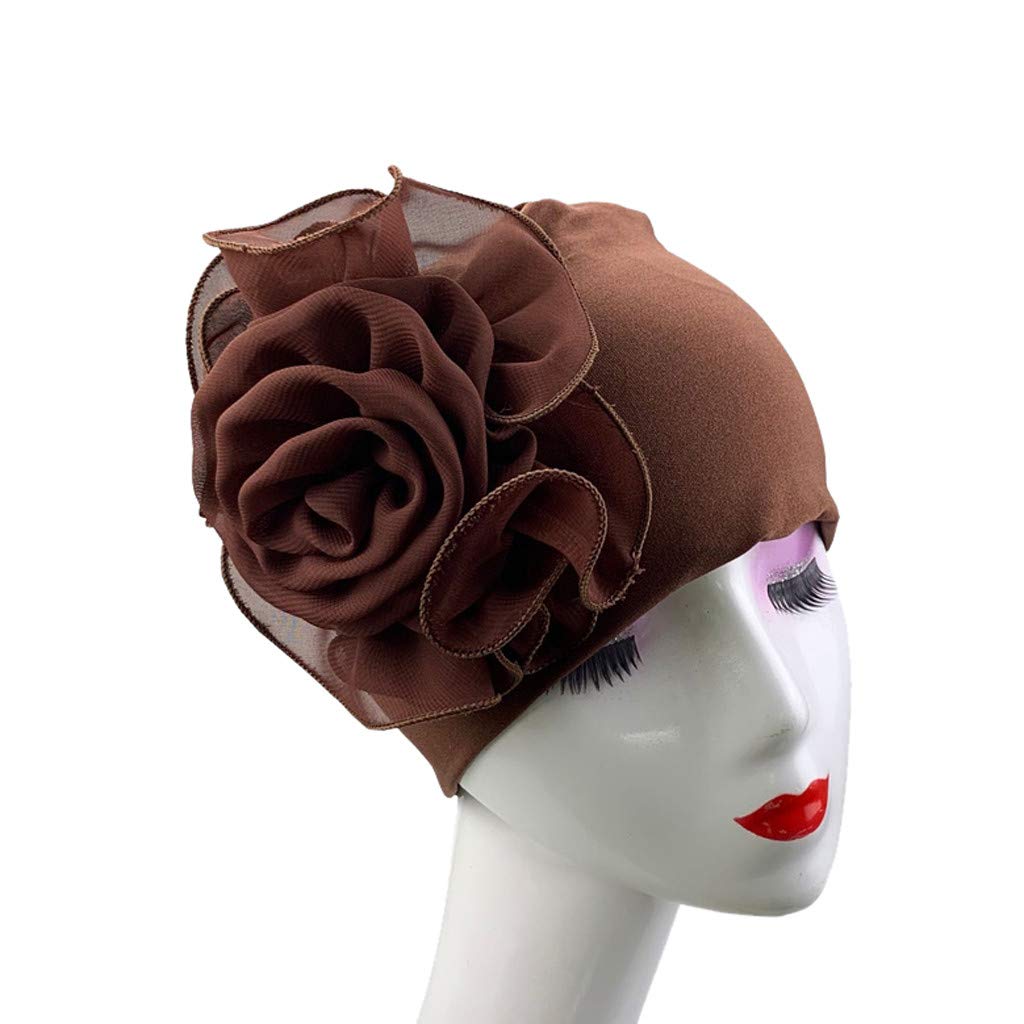 Cuekondy chemo turban with stretchy headwrap for easy styling.