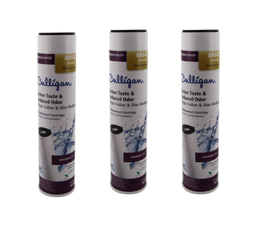 Culligan D-20A basic cartridge universal fit for undersink filters, improving taste and odor