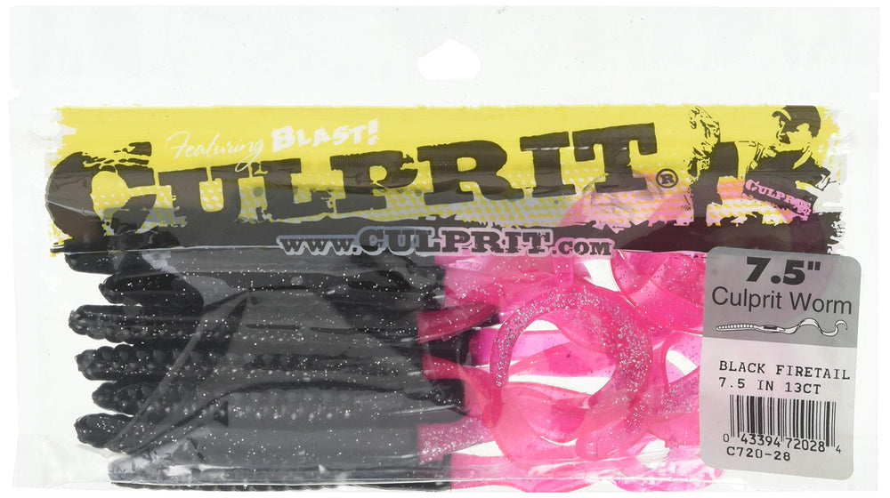 CULPRIT C720-28 Original Laminated Ribbon-Tail Worm – Canada WildCo ...