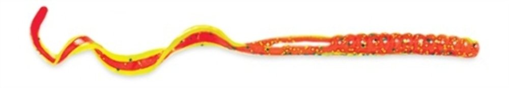Culprit C720-73 7.5-inch Tomato worm with laminate color, ideal for bass and panfish.
