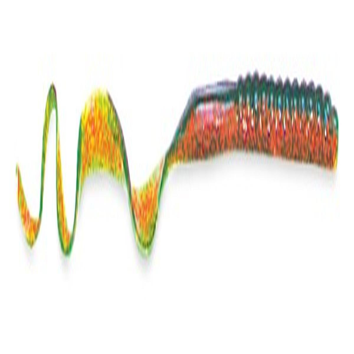 Culprit Surf C1010-Q4 10-inch laminate chili pepper worm for realistic bass presentations