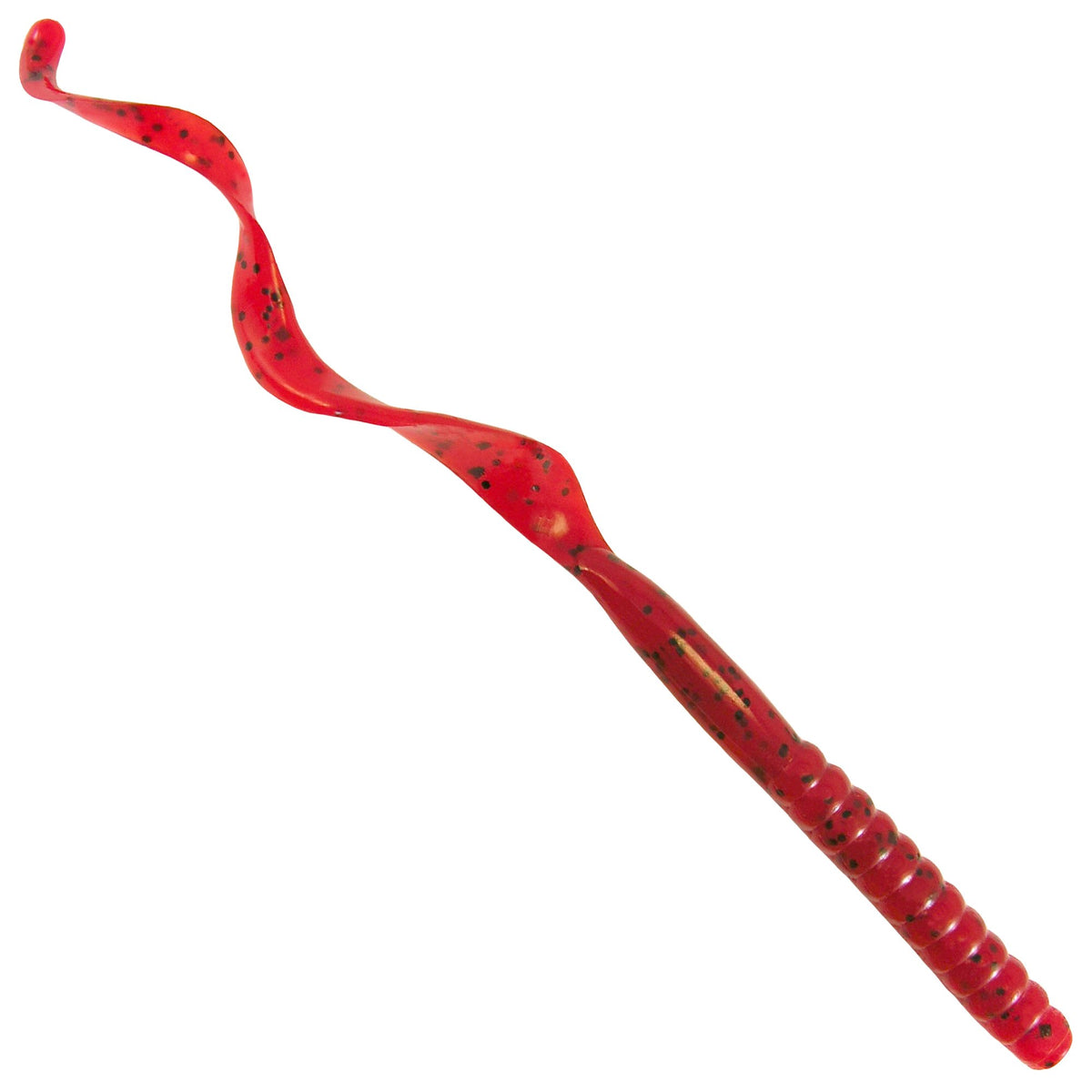 Culprit Surf C720-288 worm in Texas Red Black Flake for versatile bass and panfish presentations.