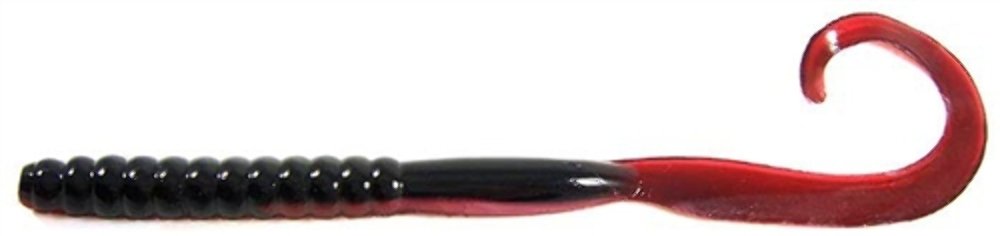 Culprit Surf Original Worm 7-1-2 inch laminate red shad with green fleck for versatile fishing
