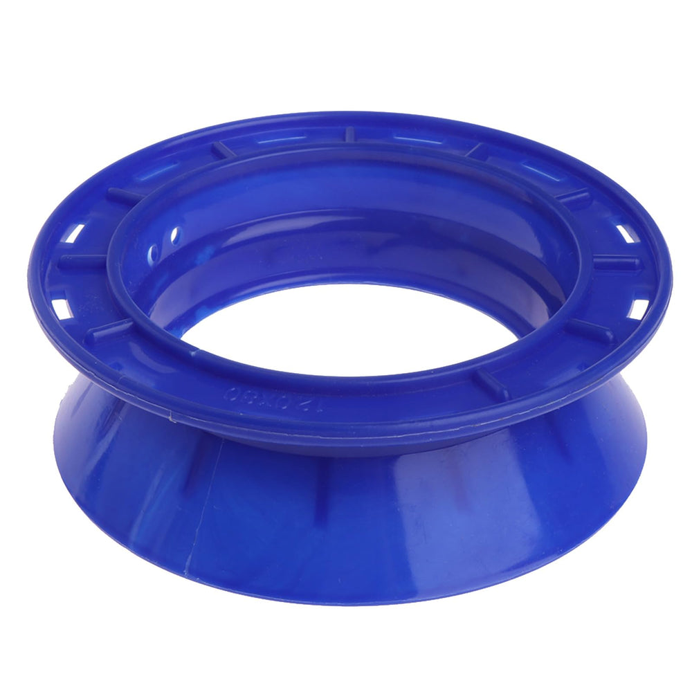 Cunueae fishing line winding plate front view for compact line organization