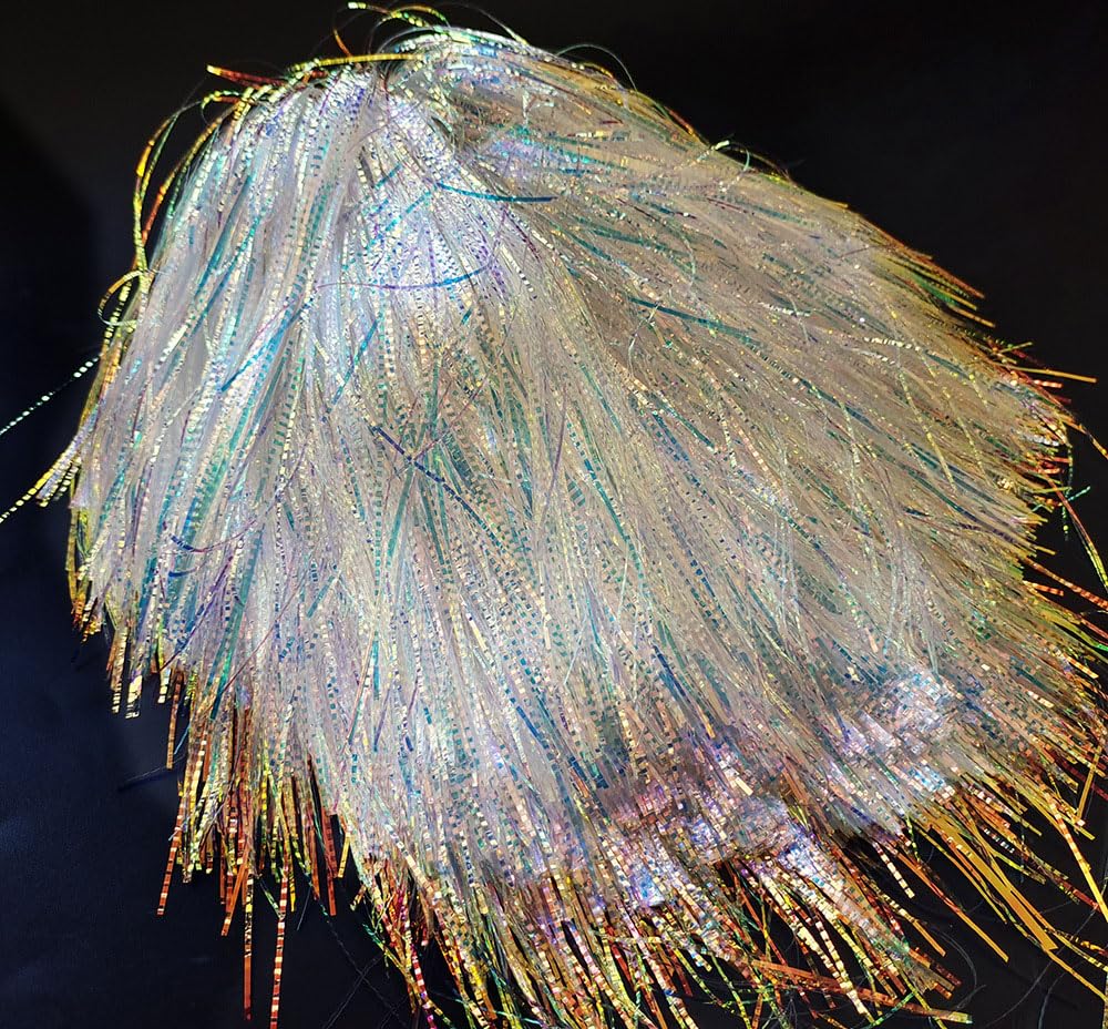 Cuoyuqie 1-pack crystal flash line supports versatile fly tying projects.