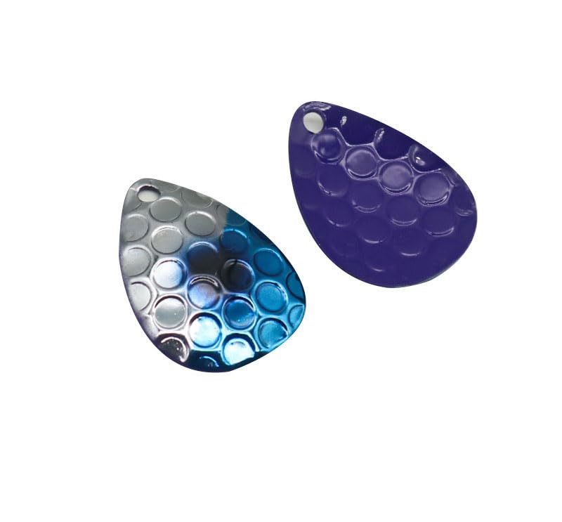 Assorted colors Colorado blades for spinner baits