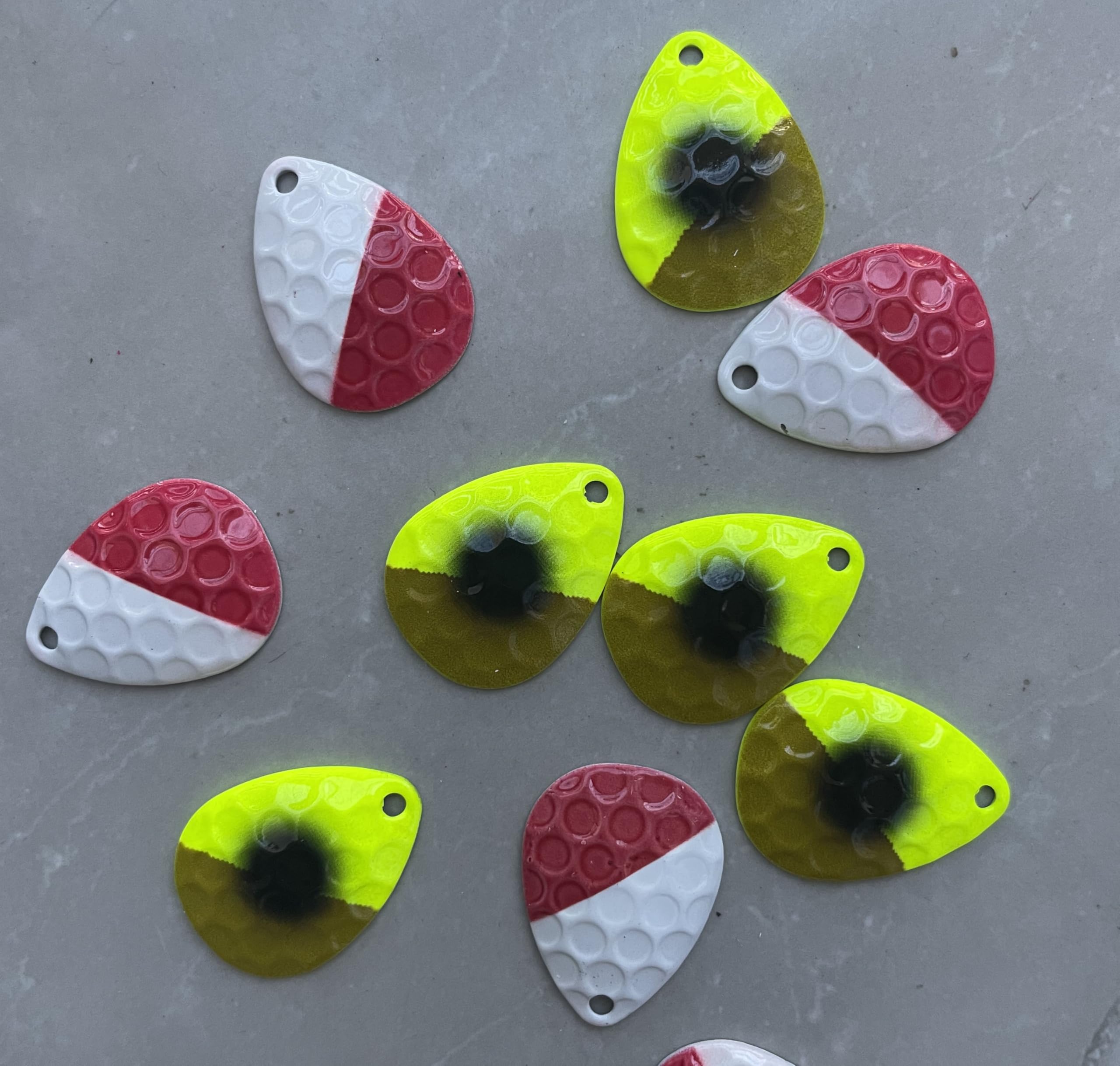 Lure making supplies: Colorado blade spinners, mixed colors