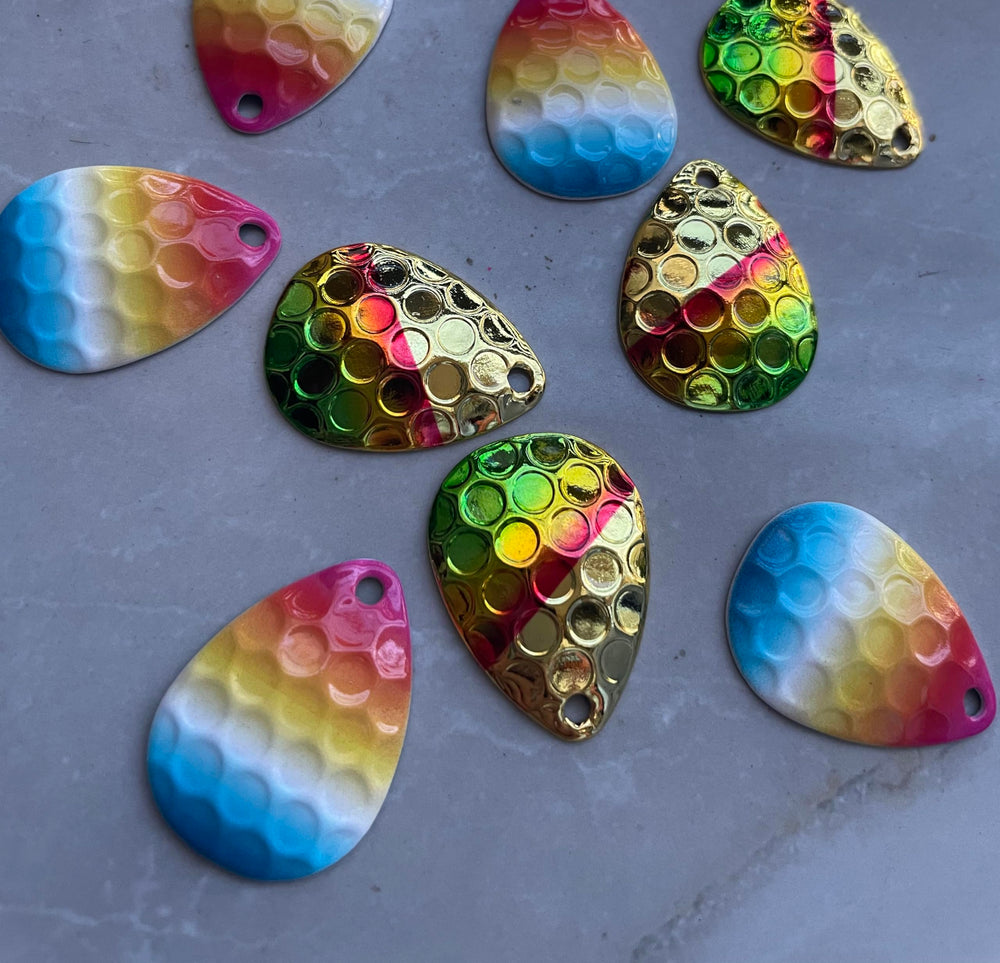 Cuoyuqie spinner blade kit components – mixed color