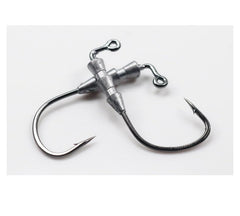 Collared keeper design keeps bait fixed with soft plastics