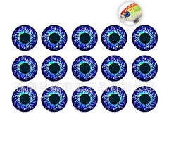 Cuoyuqie 8mm lure eyes set ideal for jig making and crafts