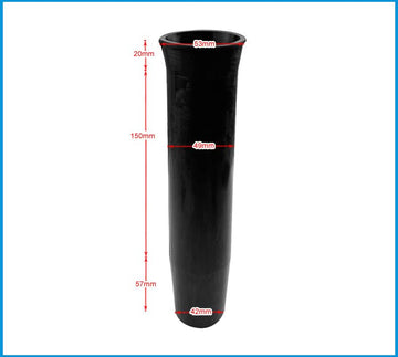 Cuoyuqie black color finish blends with gear for a discreet professional look