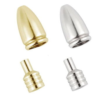 Cuoyuqie brass spinner body close-up highlights bell design for fish attraction.