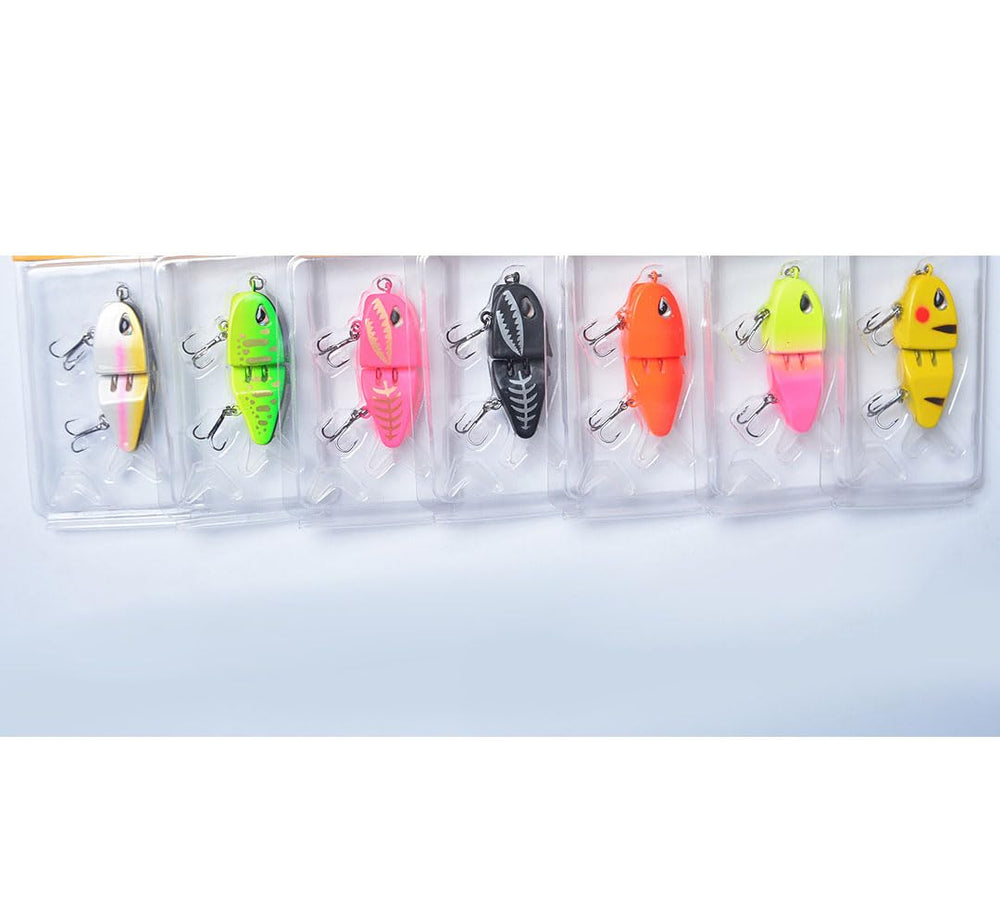 Cuoyuqie built-in rattle swimbait emits subtle underwater cues.