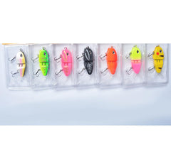 Cuoyuqie built-in rattle swimbait emits subtle underwater cues.