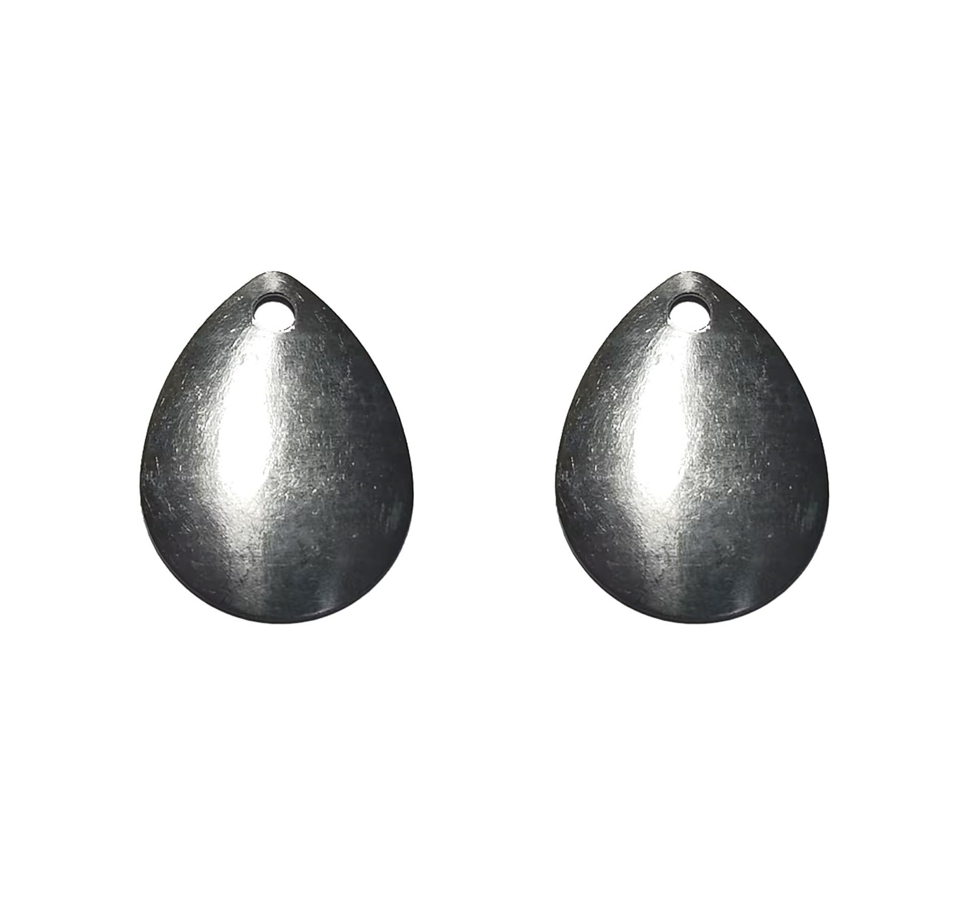 Cuoyuqie Colorado spinner blades unpainted steel close-up demonstrates corrosion resistance.