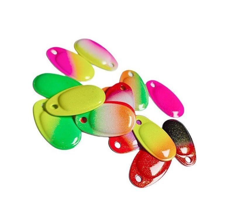 Cuoyuqie DIY blade kit for adding flashing effects to baits.
