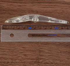 Cuoyuqie blank crankbait body suitable for freshwater and saltwater DIY projects.