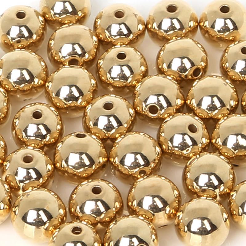 Cuoyuqie DIY spinnerbait parts 8mm gold enable quick, versatile builds.