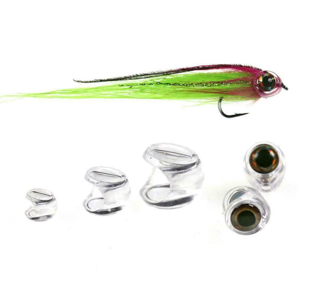 Cuoyuqie clear ABS head mask for precise fly tying.