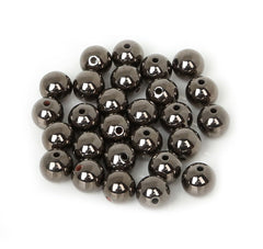 Cuoyuqie inline spinner bead silver 8mm supports easy threading