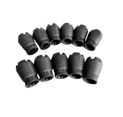 Cuoyuqie durable PVC butt cap with textured finish for long use.