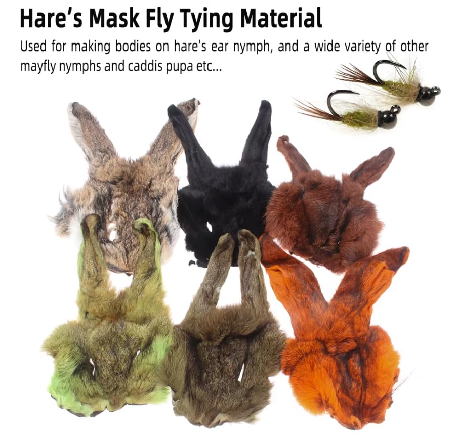 Cuoyuqie rabbit fur dubbing natural grey 1pc packaging highlights easy storage and handling