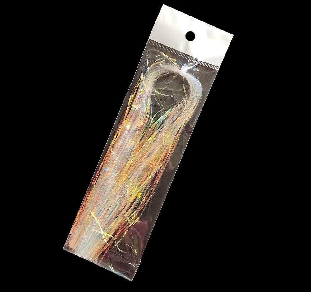Cuoyuqie reflective fiber underwater shimmer increases visibility and attractor appeal.