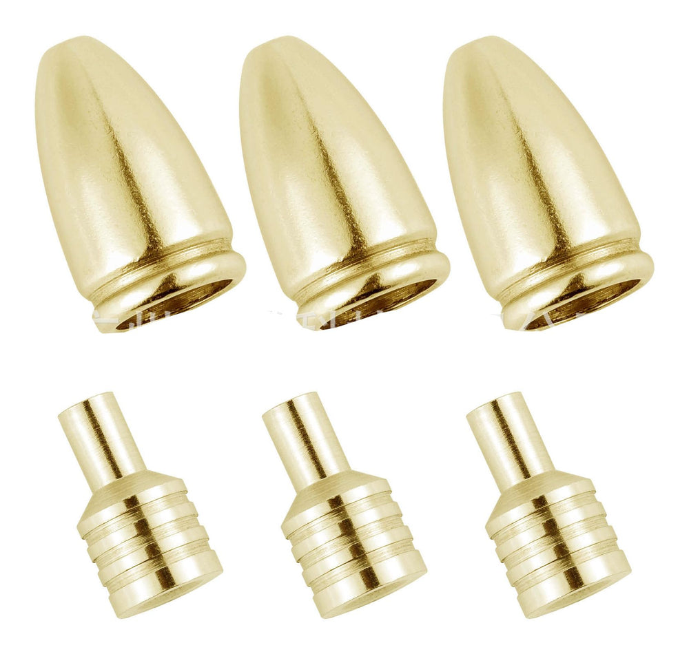 Cuoyuqie spinnerbait body with brass construction boosts durability.