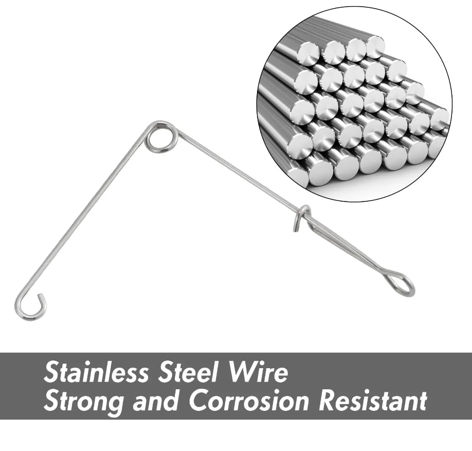 Cuoyuqie stainless steel kit built for both freshwater and saltwater conditions.