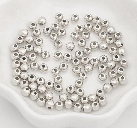 Cuoyuqie tail spinner bead silver 8mm ideal for freshwater rigs