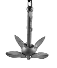Two-angle view of the Cupped Waterfowl Snap Back String Jerk Rig and PVC decoy cord setup