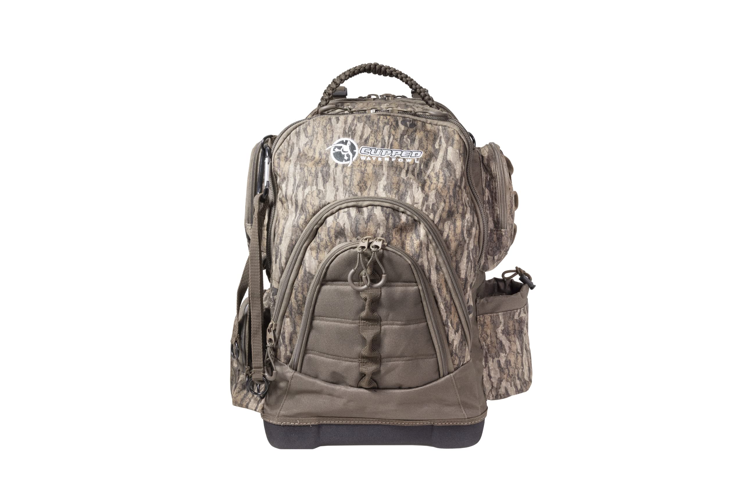 Cupped Waterfowl hunting backpack with EVA bottom for rugged field protection.