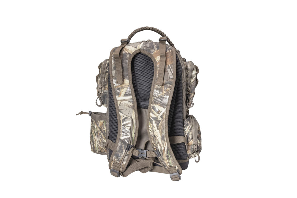 Cupped Waterfowl Eyewear-pocket protects glasses on muddy days and blinds.