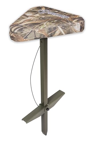 Cupped Waterfowl seat with adjustable carrying strap for easy transport