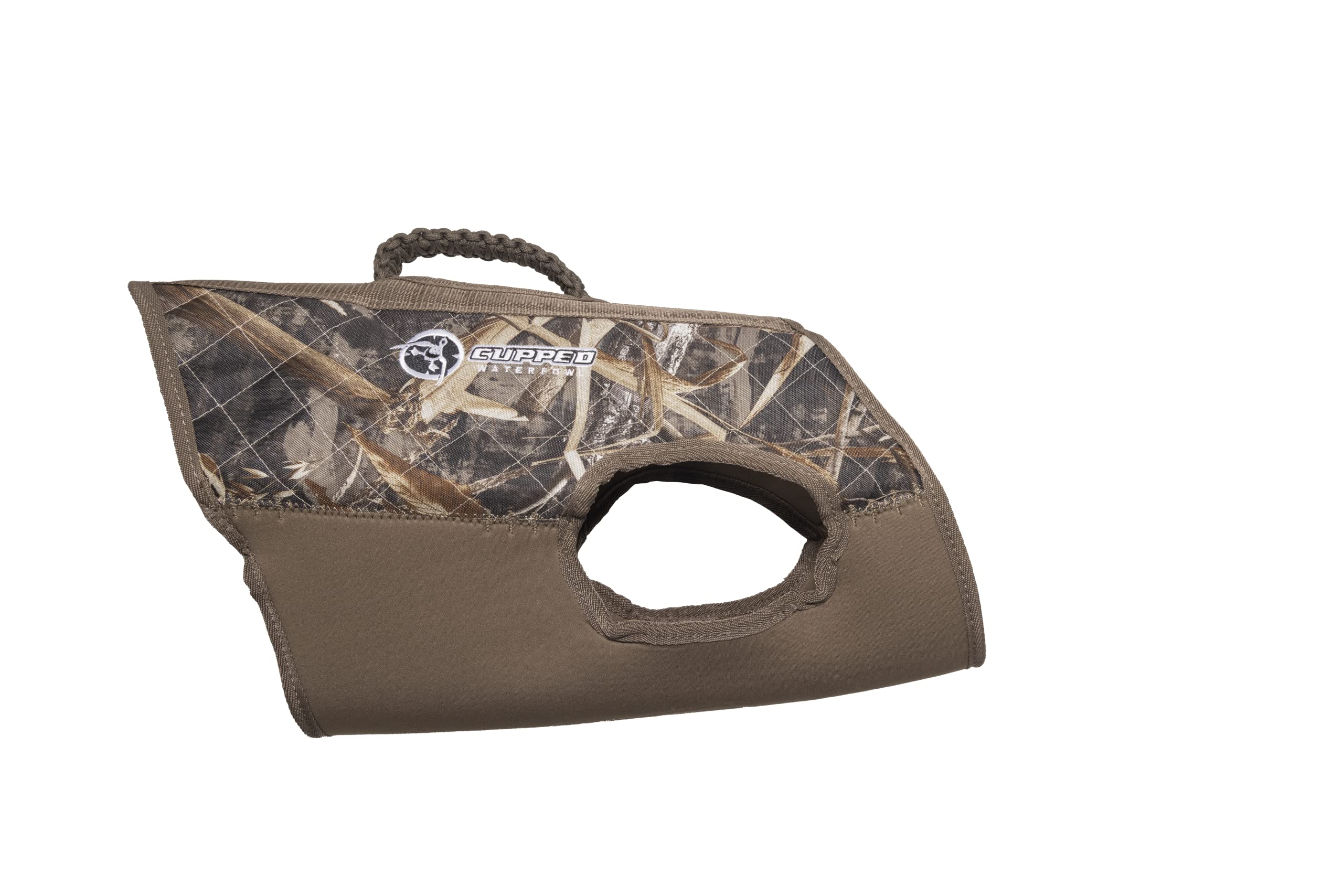 Cupped Waterfowl neoprene vest front view for warmth and protection during hunts