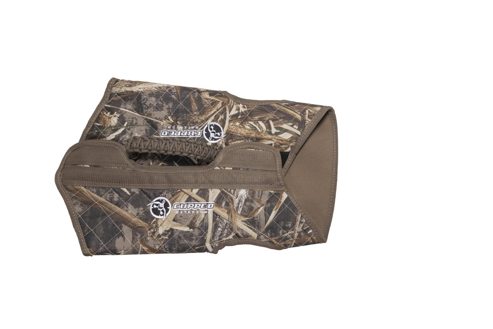 Cupped Waterfowl vest side profile showing rugged durability for wet conditions