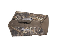 Cupped Waterfowl vest side profile showing rugged durability for wet conditions