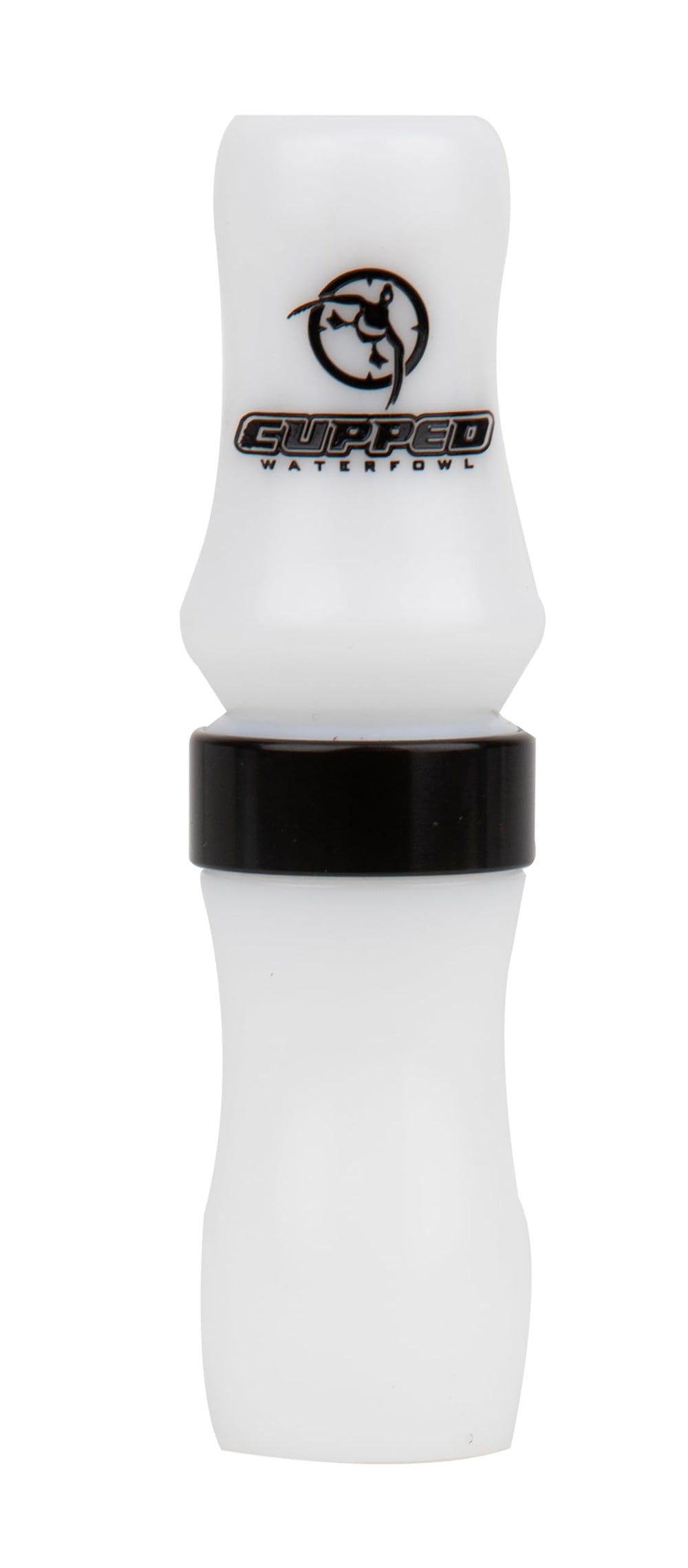 Cupped Waterfowl SRG Hammer goose call in white, delivers precise low-end control for geese.