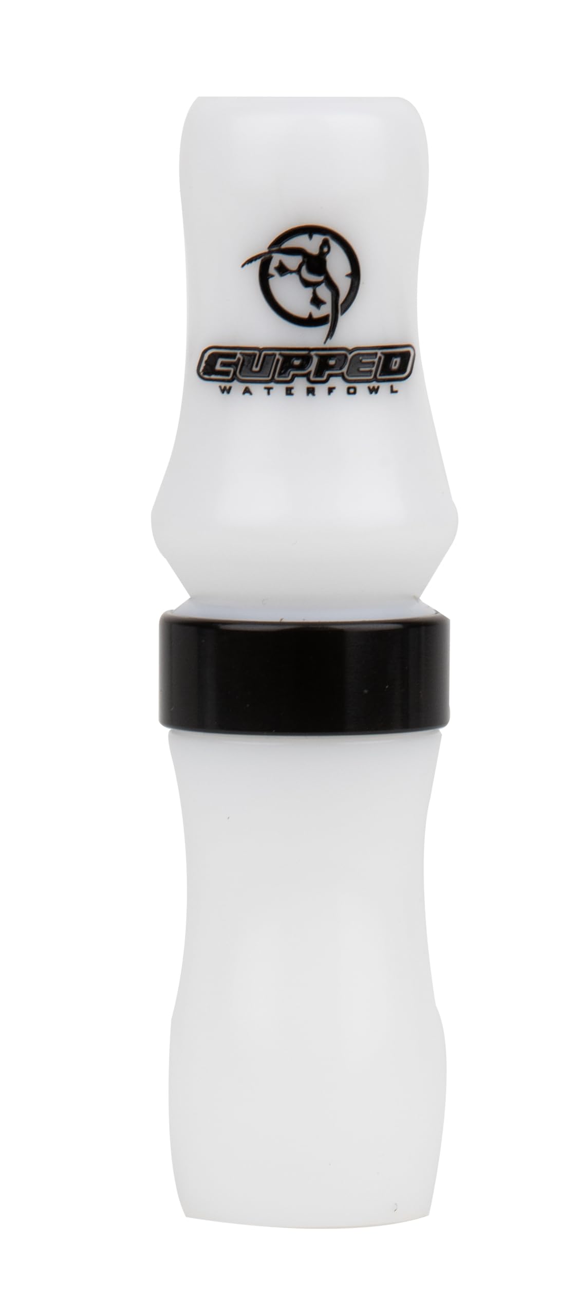 Cupped Waterfowl SRG Hammer goose call in white, delivers precise low-end control for geese.